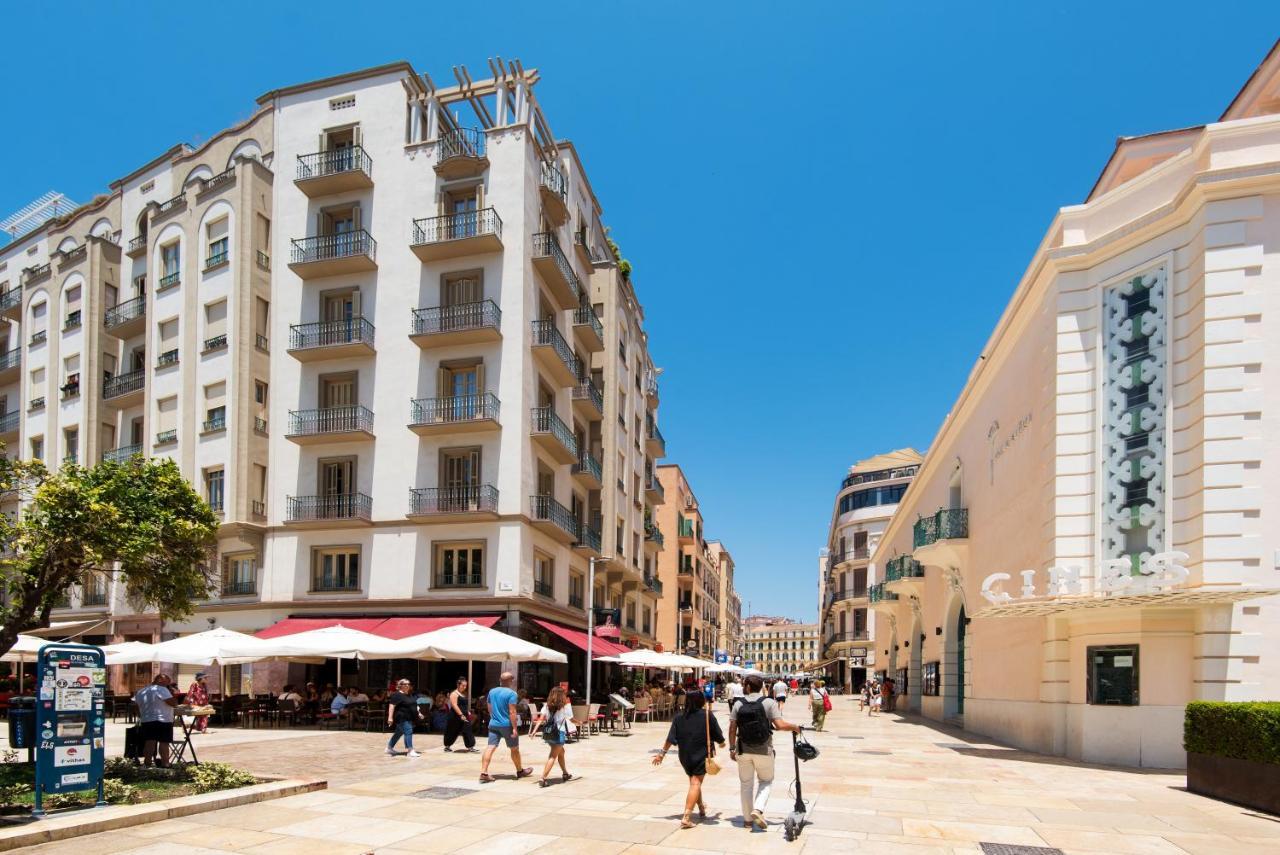 Center Apartment 2Bed 2B Aircon Wif And Parking Free Málaga Eksteriør billede