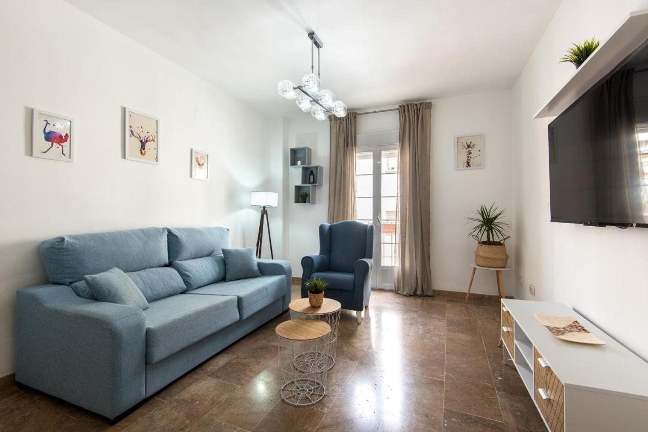 Center Apartment 2Bed 2B Aircon Wif And Parking Free Málaga Eksteriør billede
