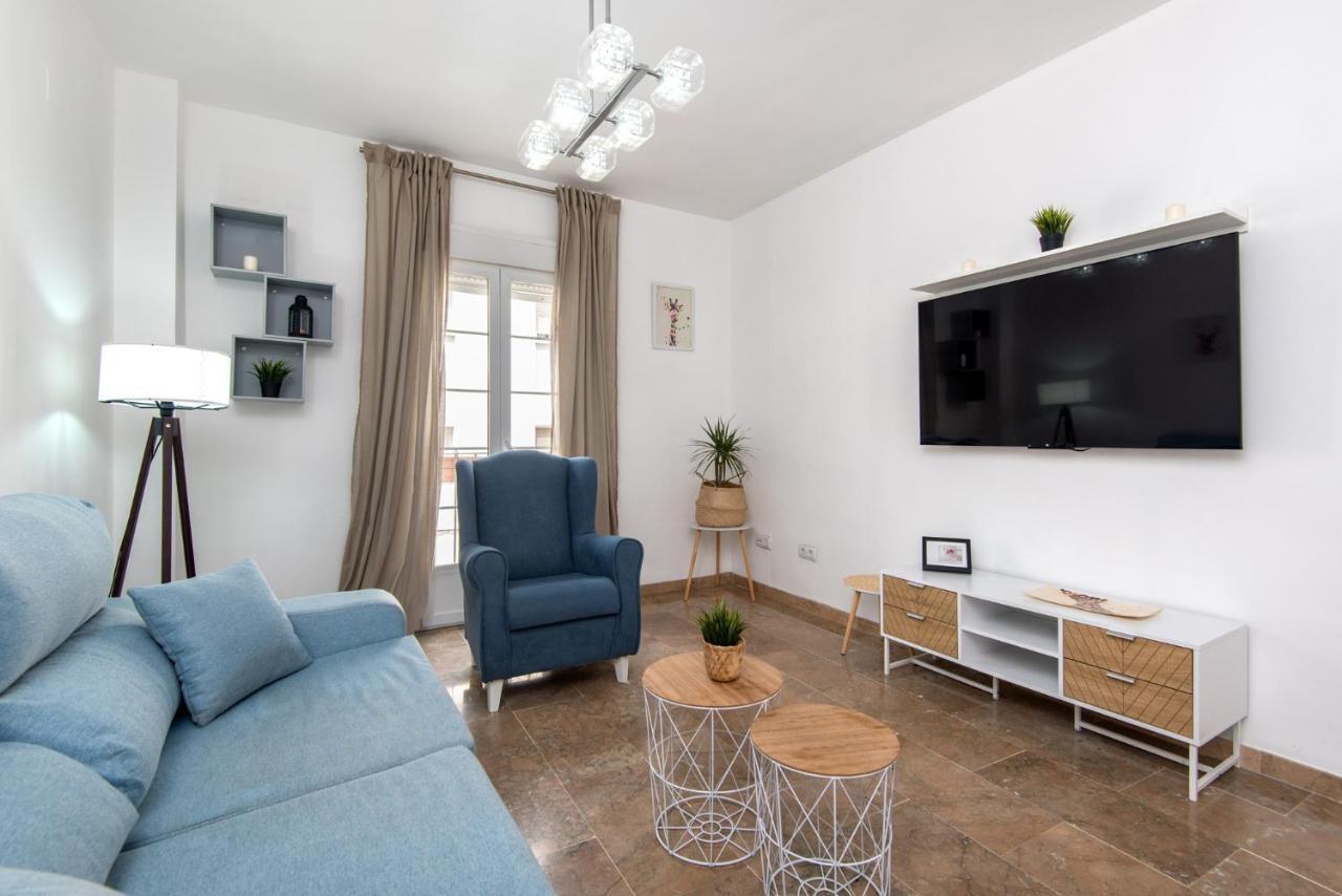 Center Apartment 2Bed 2B Aircon Wif And Parking Free Málaga Eksteriør billede